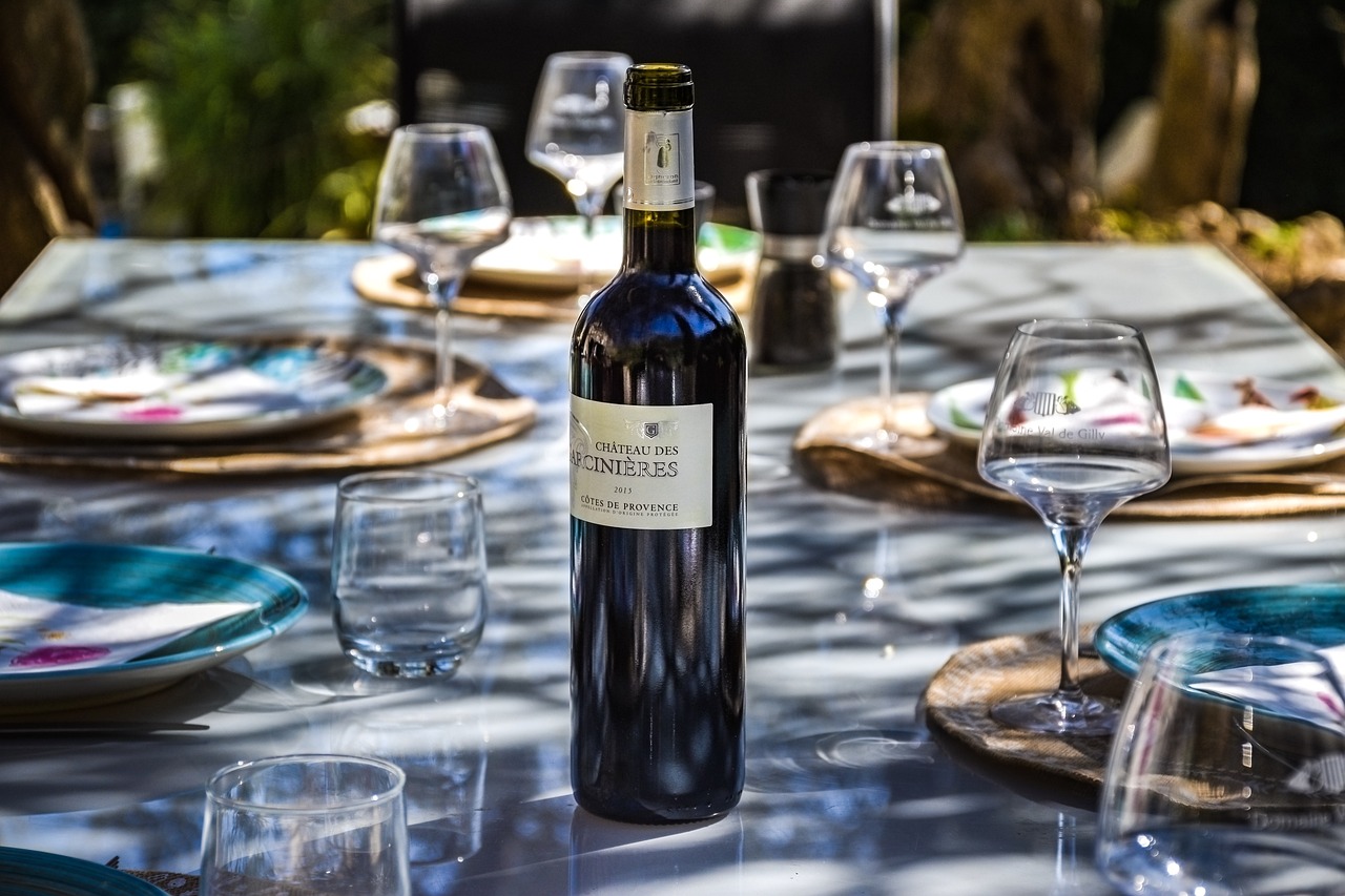 foto botella de vino