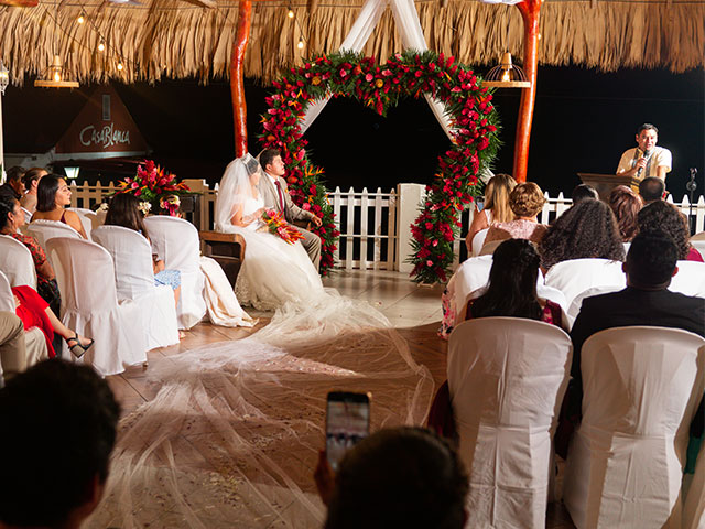 celebración de bodas en restaurante capitan tortuga